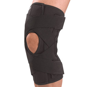 Wraparound Knee Brace Deluxe (бандаж - обертывание на колено, люкс) ― Центр современных спортивных технологий.