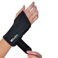 Mueller Green Fitted Wrist Brace (регулируемый фиксатор на запястье) ― Центр современных спортивных технологий.